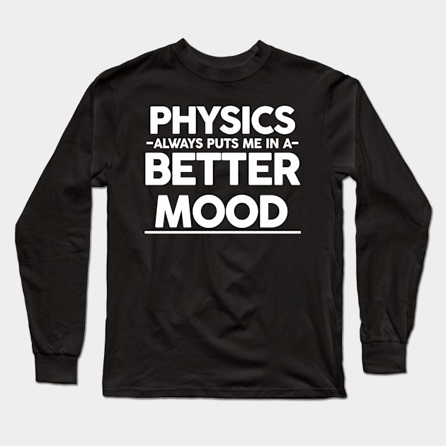 Physics Long Sleeve T-Shirt by Carolina Cabreira